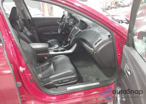 2018 Acura Tlx Tech Pkg из США, поврежденный, VIN 19UUB1F58JA007666